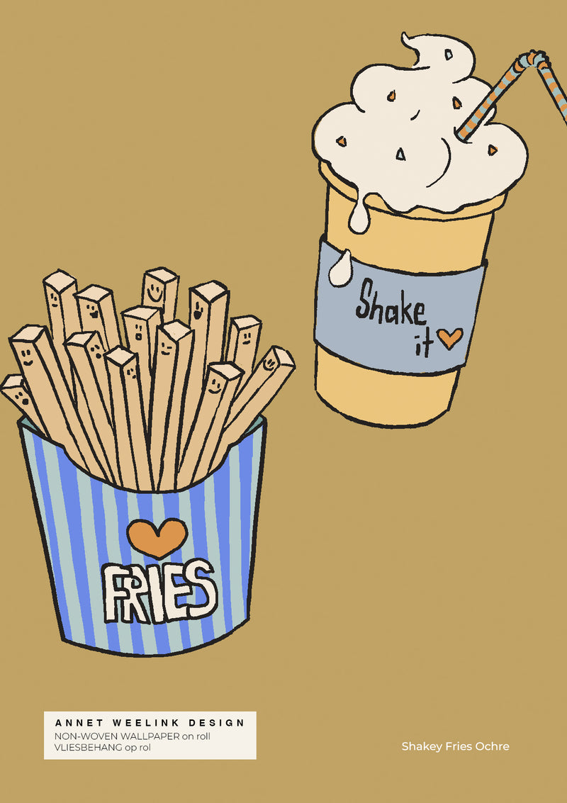 Wallpaper Sample - Shakey Fries