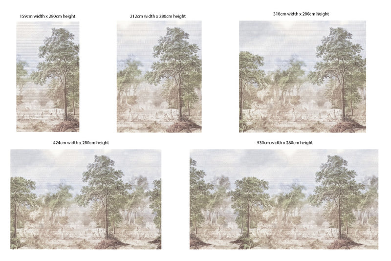 Krajobraz Tapeta - Romantic Garden