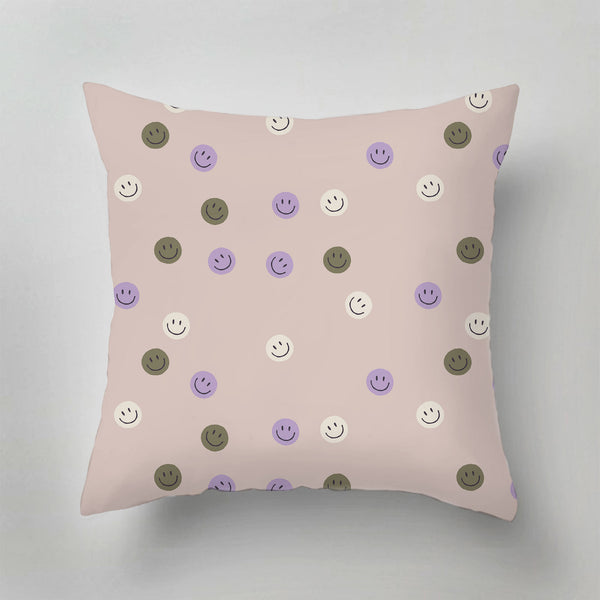 Outdoor Pillow - Smiley Beige