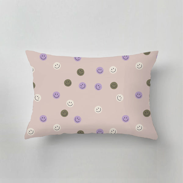 Outdoor Pillow - Smiley Beige