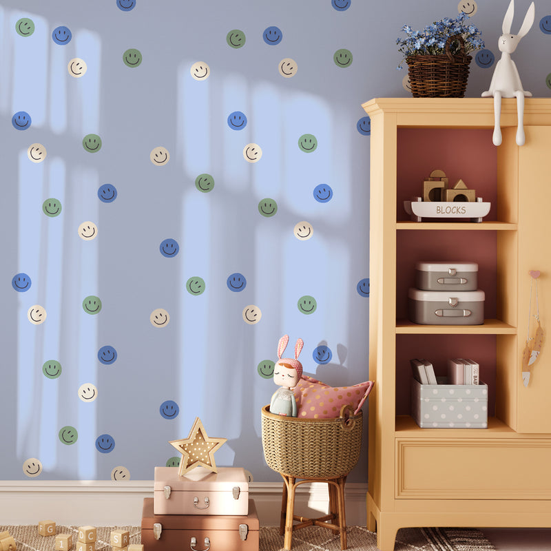 Wallpaper on roll - Smiley