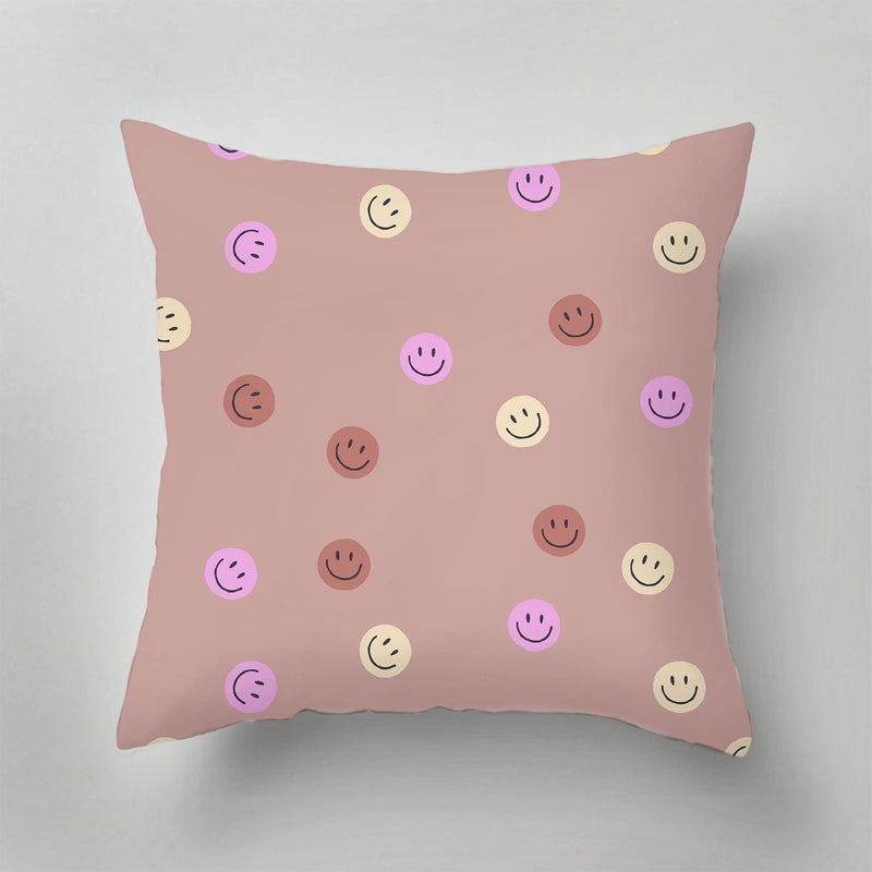 Indoor Pillow - Smiley Soft Terra