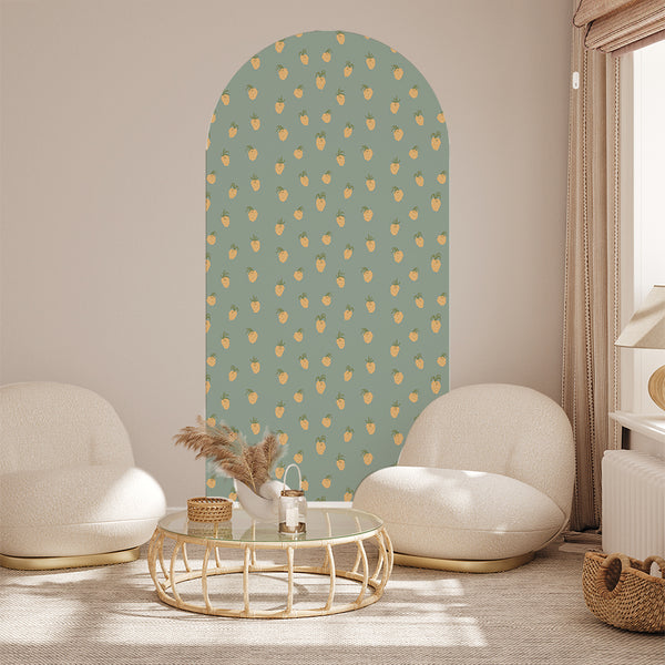 Peel and Stick Arch Wallpaper Decal - Straw Berry