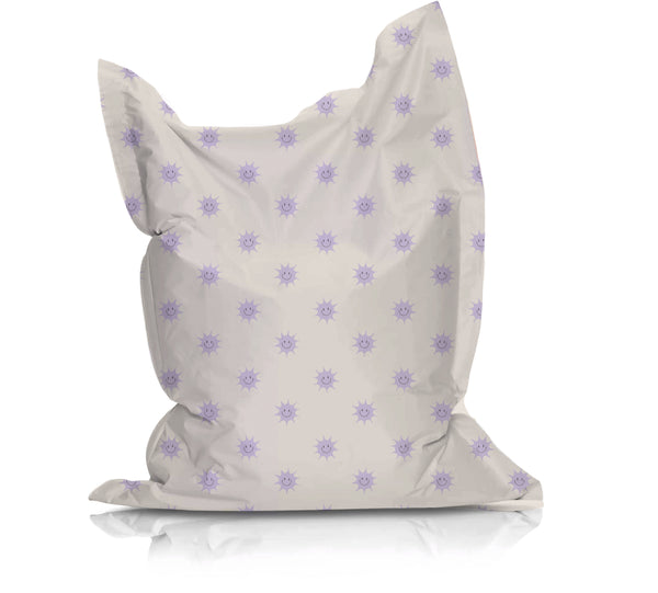 Beanbag - Sunny Off White / Lilac