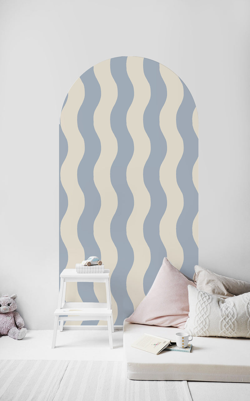 Peel and Stick Arch Wallpaper Decal - Sway Stripe