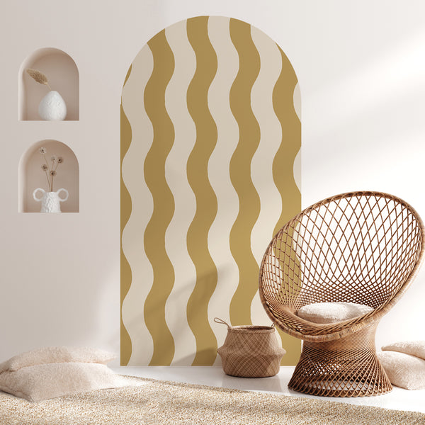 Peel and Stick Arch Wallpaper Decal - Sway Stripe