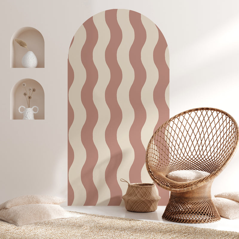 Peel and Stick Arch Wallpaper Decal - Sway Stripe