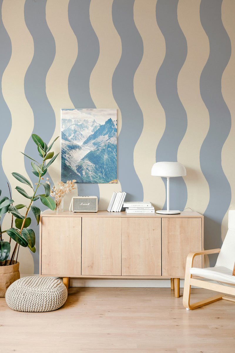 Wallpaper on roll - Sway Stripe