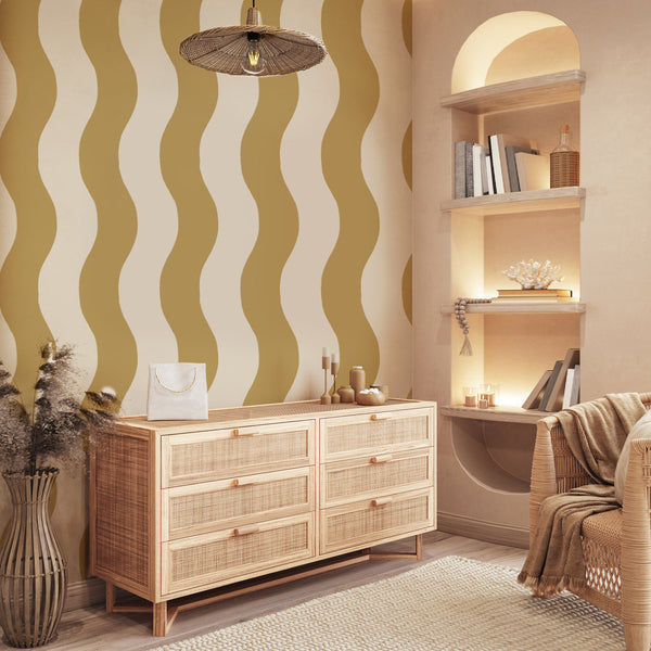 Wallpaper on roll - Sway Stripe