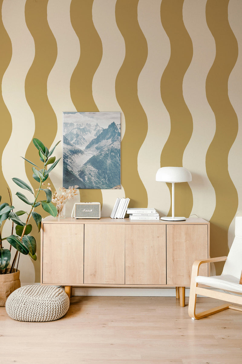 Wallpaper on roll - Sway Stripe
