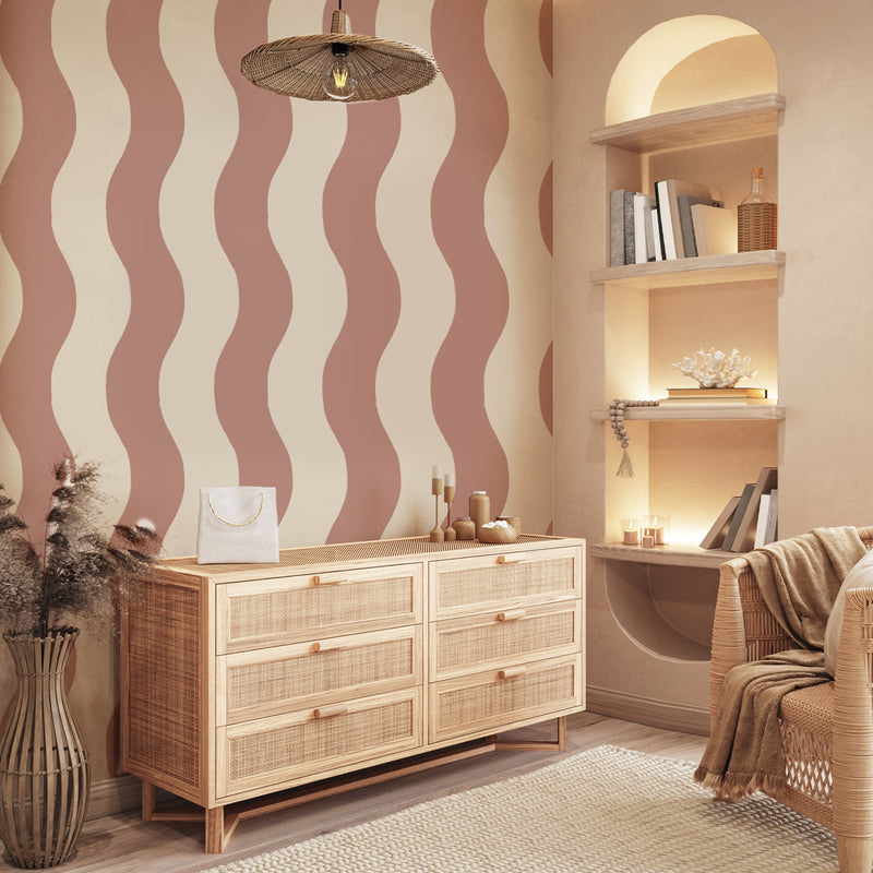 Wallpaper on roll - Sway Stripe
