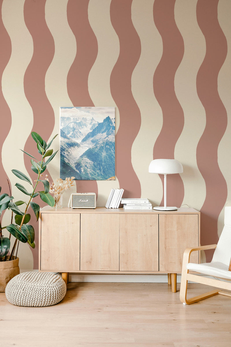 Wallpaper on roll - Sway Stripe