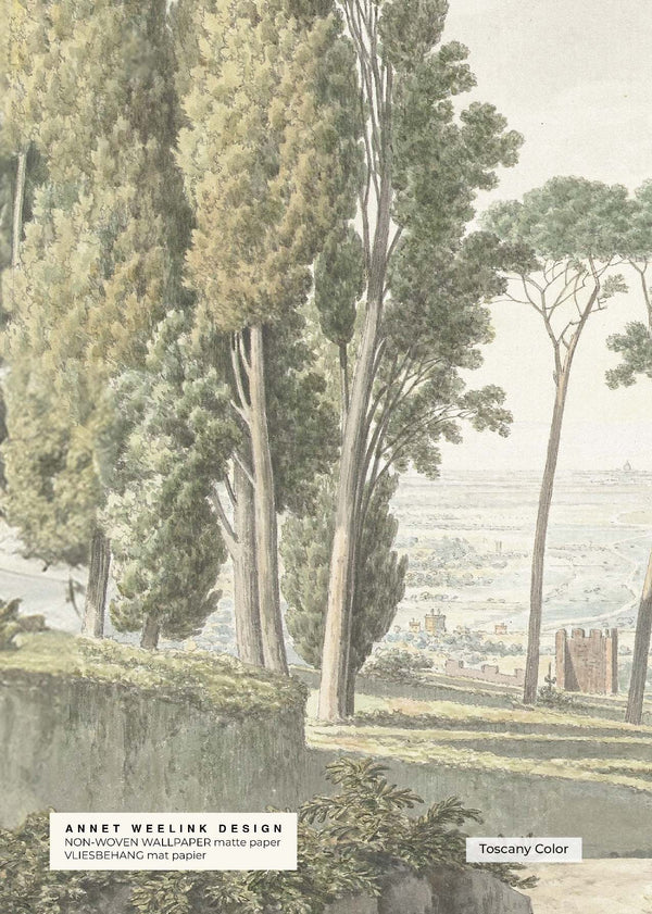 Muestra de papel pintado - Toscany