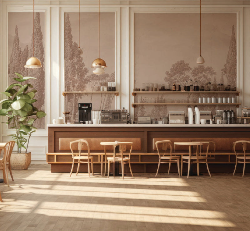 Tapeta Toscany Terra szerokość 300cm x wysokość 280cm - Matowy Papier - druga szansa