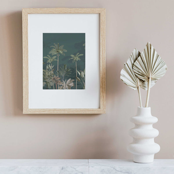 Mini affiche A5 - Tropical Wilderness Dark