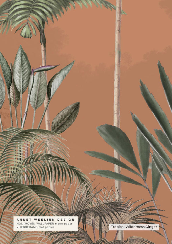 Muestra de papel pintado - Tropical Wilderness