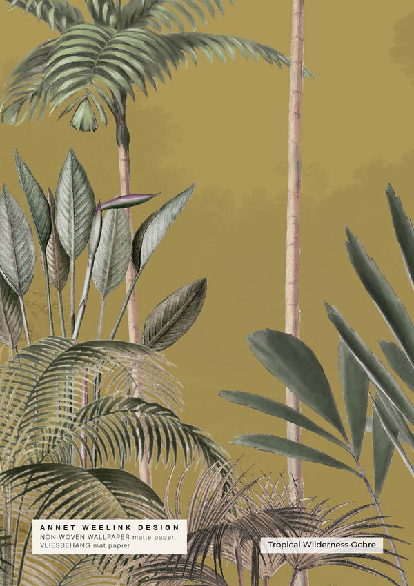 Muestra de papel pintado - Tropical Wilderness