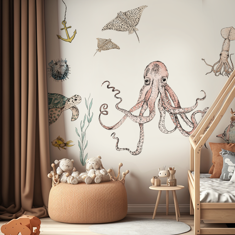 Wall Decal Set - Underwater Wonders