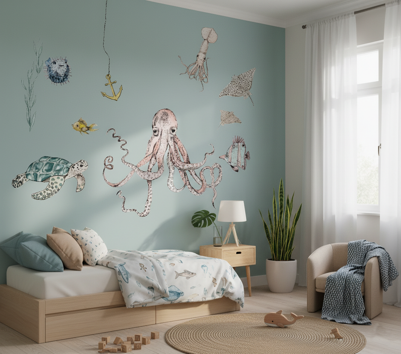 Wall Decal Set - Underwater Wonders
