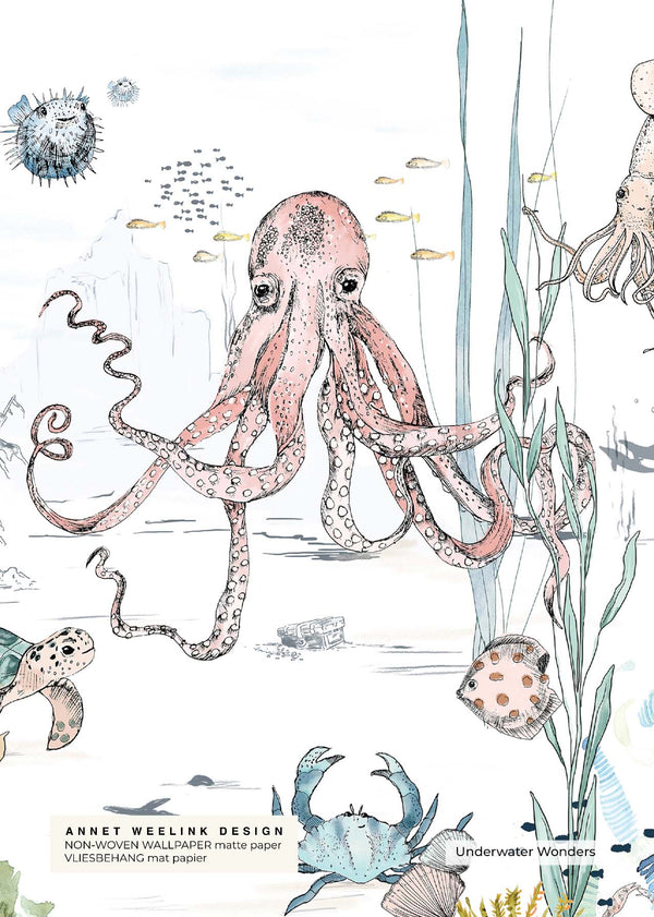 Muestra de papel pintado - Underwater Wonders