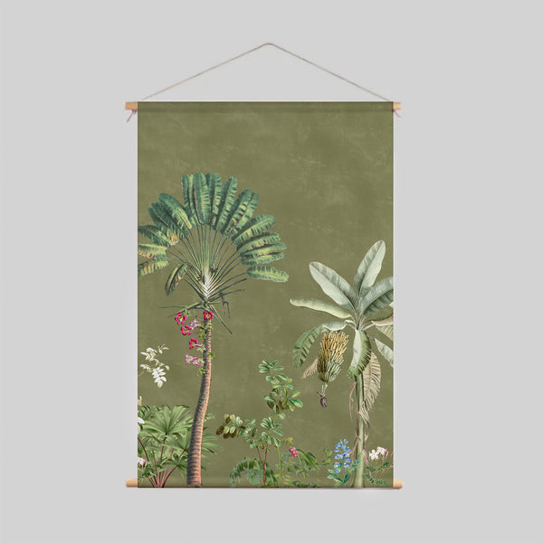Textilplakat - Vibrant Exotics Army