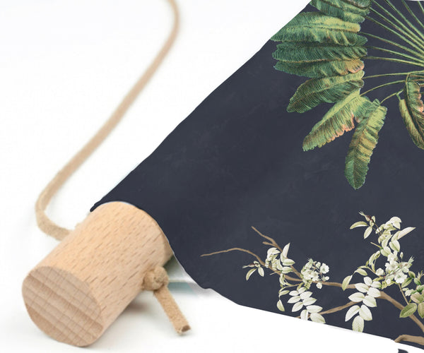 Textielposter - Vibrant Exotics Navy