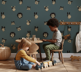 Vintage Cartoon Animals - Vintage Cartoon Wallpaper