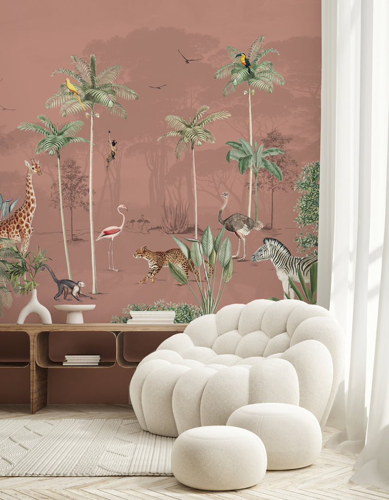 Jungle Wallpaper - Wildlife's Playground