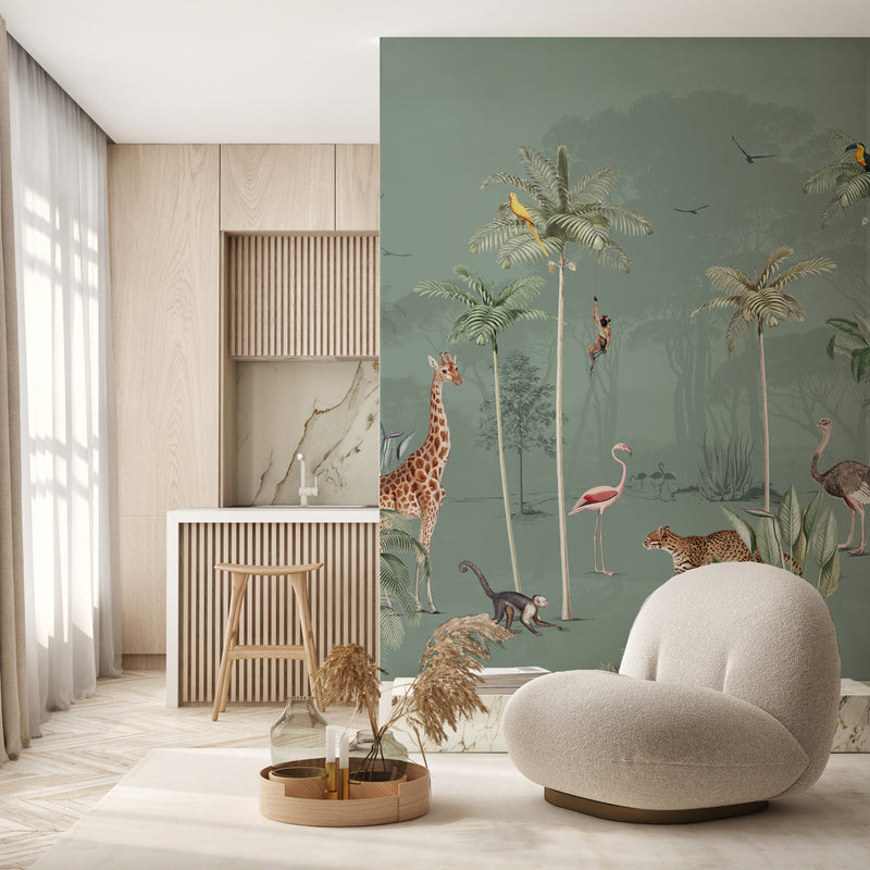 Jungle Wallpaper - Wildlife's Playground