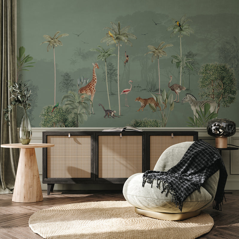 Jungle Wallpaper - Wildlife's Playground