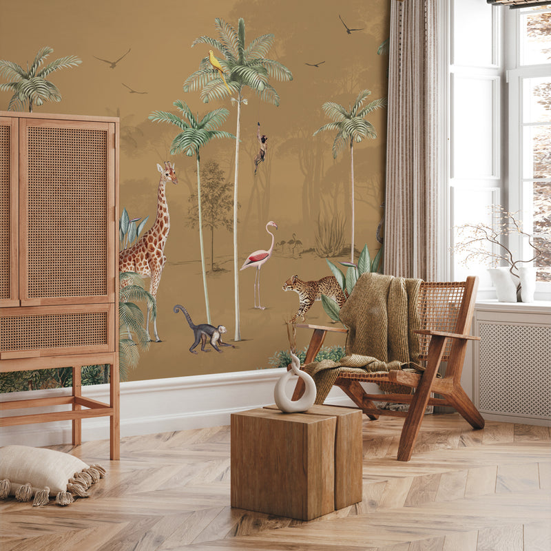 Jungle Wallpaper - Wildlife's Playground