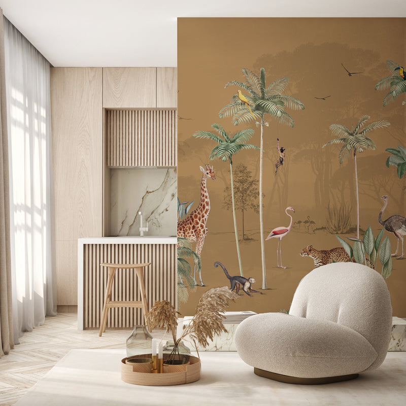 Jungle Wallpaper - Wildlife's Playground