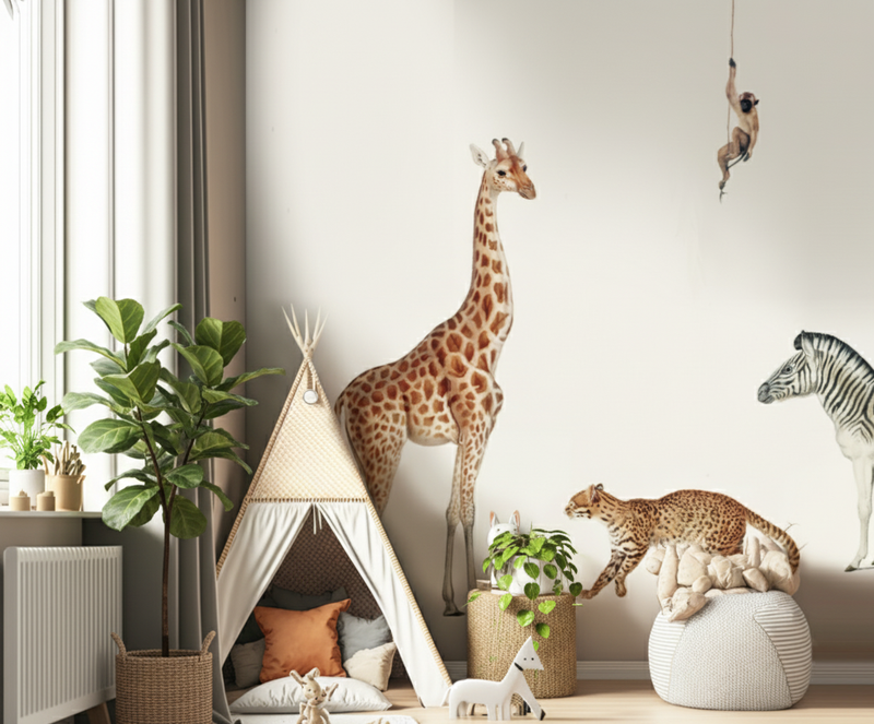 Wall Decal Set - Wildlife’s Playground