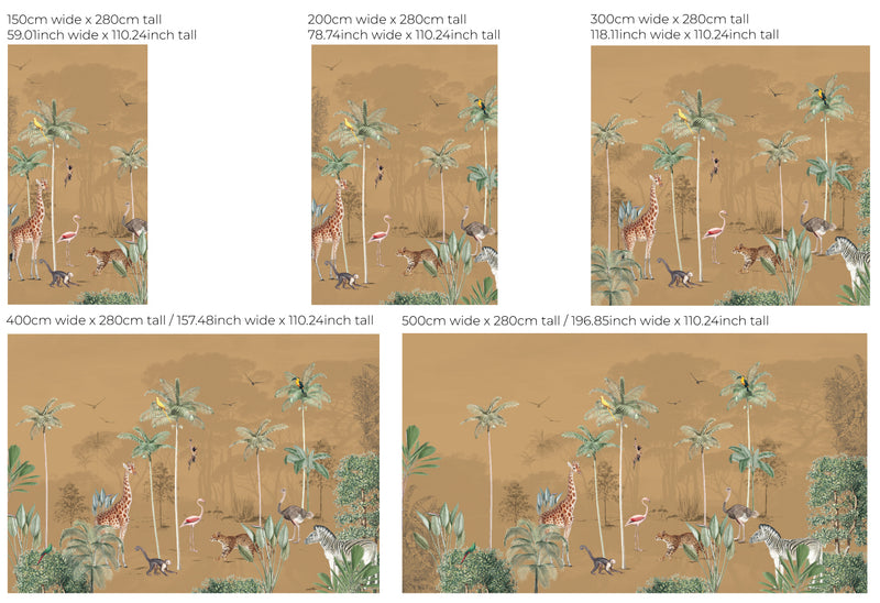 Jungle Wallpaper - Wildlife's Playground