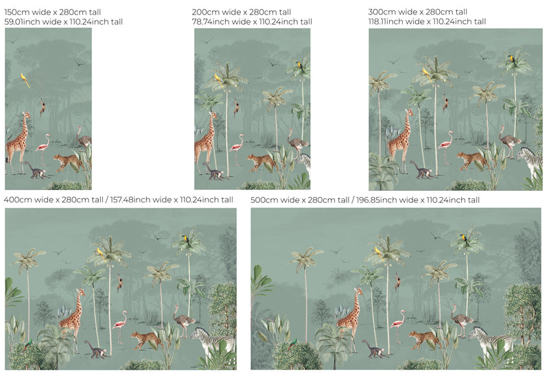 Jungle Wallpaper - Wildlife's Playground
