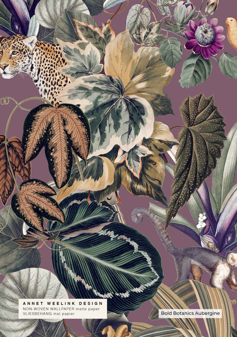 Échantillon de papier peint - Bold Botanics
