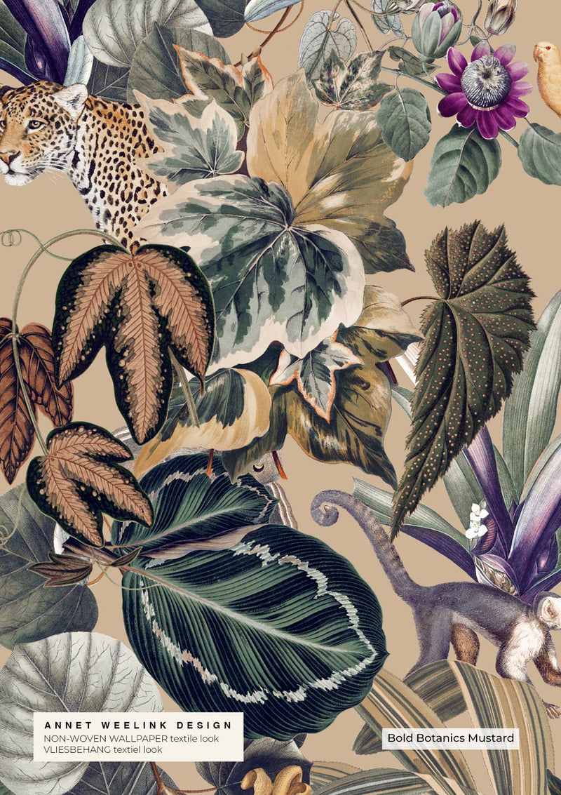 Échantillon de papier peint - Bold Botanics