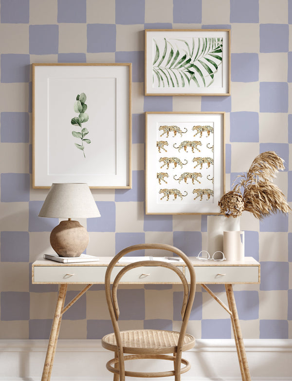 Muestra de papel pintado - Check Mate
