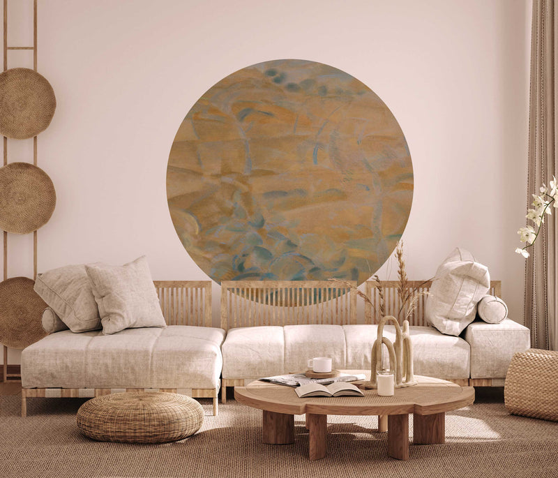 Round Wall Sticker - Desert Shade
