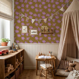 Flower Wallpaper - Morning Meadow