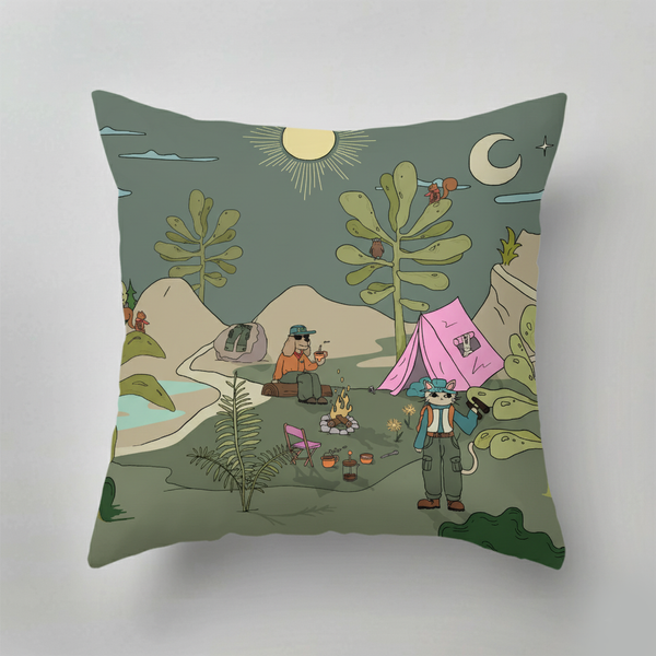Outdoor Pillow - Funky Explorer
