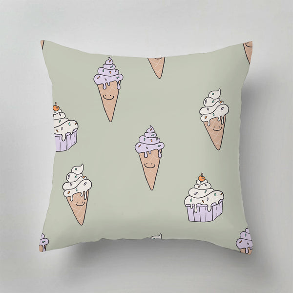 Coussin d'intérieur - Ice Cream Green