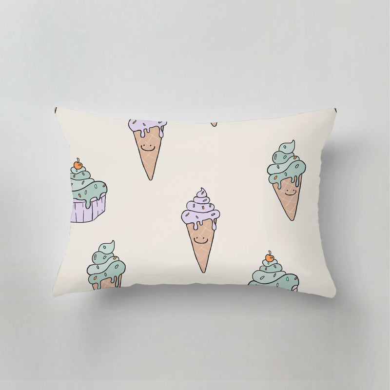 Indoor Pillow - Ice Cream Off White