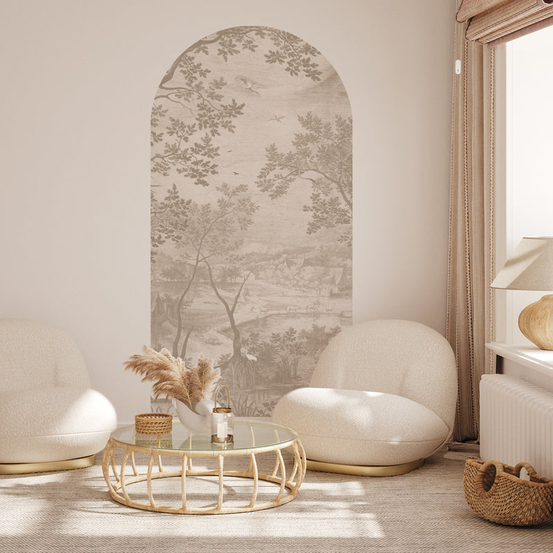 Peel and Stick Arch Wallpaper Decal - Into the Woods