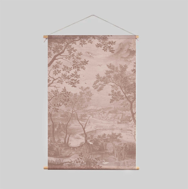 Textile Poster - Into the Woods Soft Terra