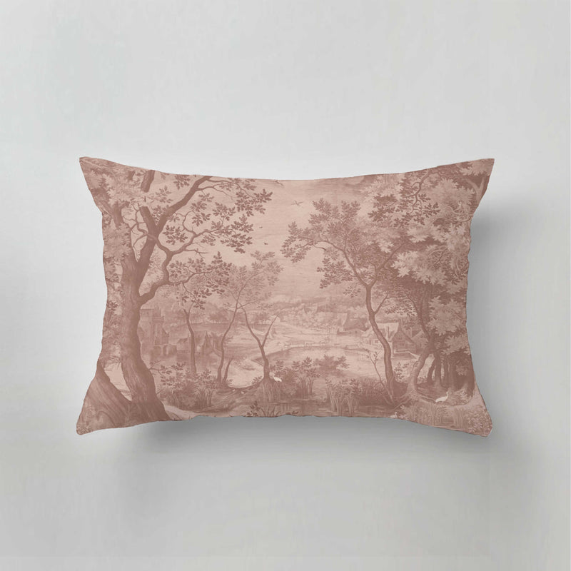 Outdoor Pillow - Into the Woods - Soft Terra