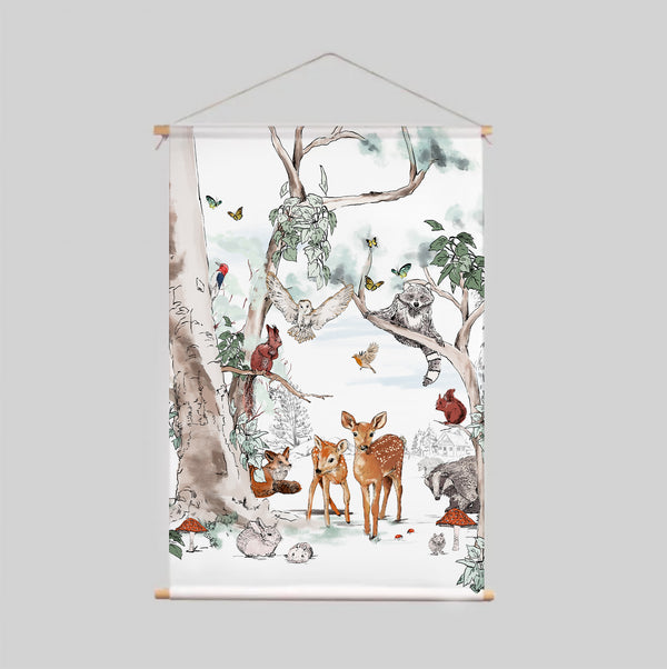 Textile Poster - Magical Forest 90x130cm