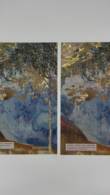 Gold Behang - Radiant Landscape