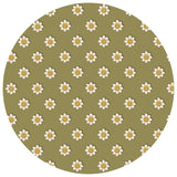 Autocollant mural rond - Dandy Daisy