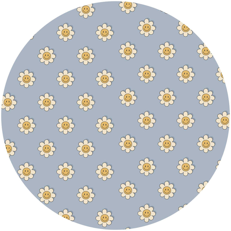 Autocollant mural rond - Dandy Daisy